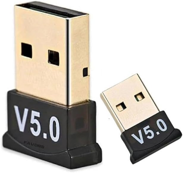 Masaüstü Bilgisayar Bluetooth Adaptör V5.0 Usb Dongle Bluetooth Aparatı Çevirici Dönüştürücü