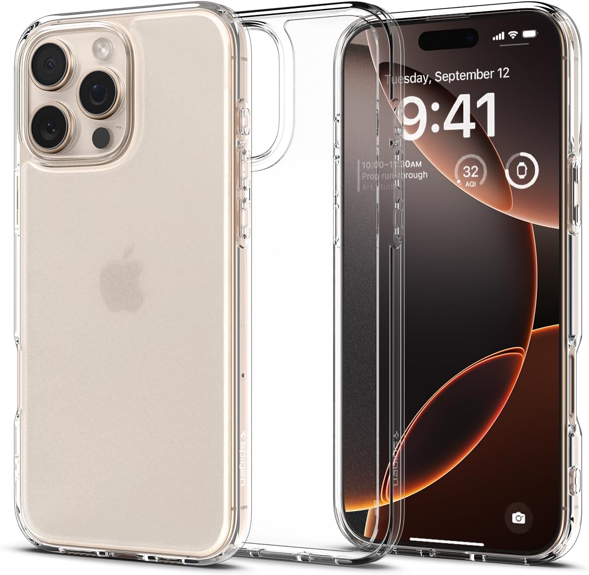 iPhone 16 Pro Max ile Uyumlu Şeffaf Kılıf Ultra Hybrid Frost Clear - ACS07993