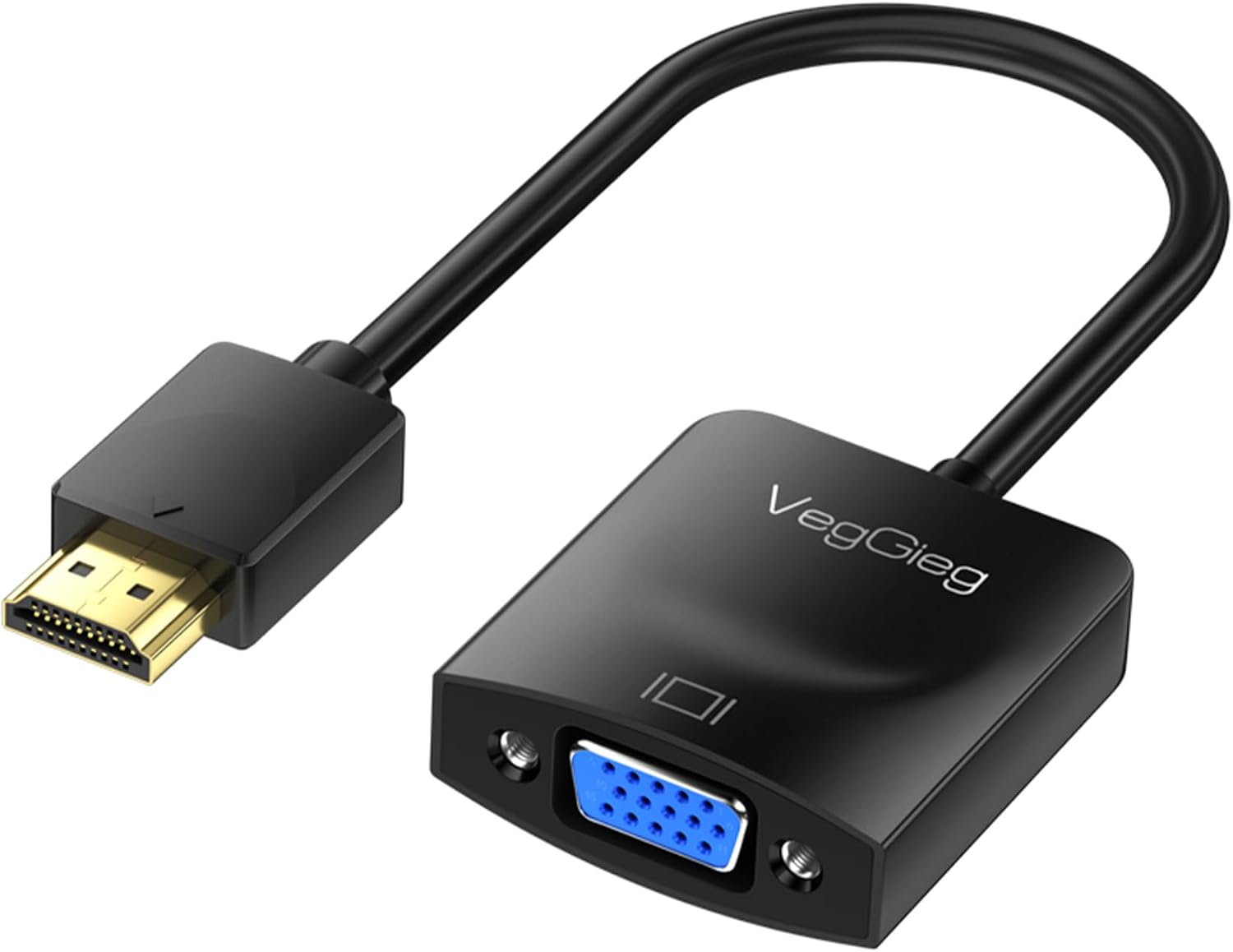 HDMI to VGA Full HD 1080P 60Hz Çevirici Dönüştürücü Adaptör