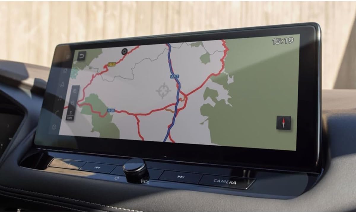 Nissan Qashqai 12.3 inç Navigasyon uyumlu Nano Ekran Koruyucu 2022 2023