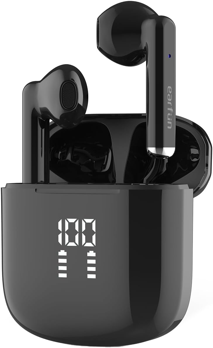 Air Lite TW204 Siyah 4 Mikrofonlu ENC TWS IPX7 su geçirmezlik Bluetooth Gerçek Kablosuz Kulak