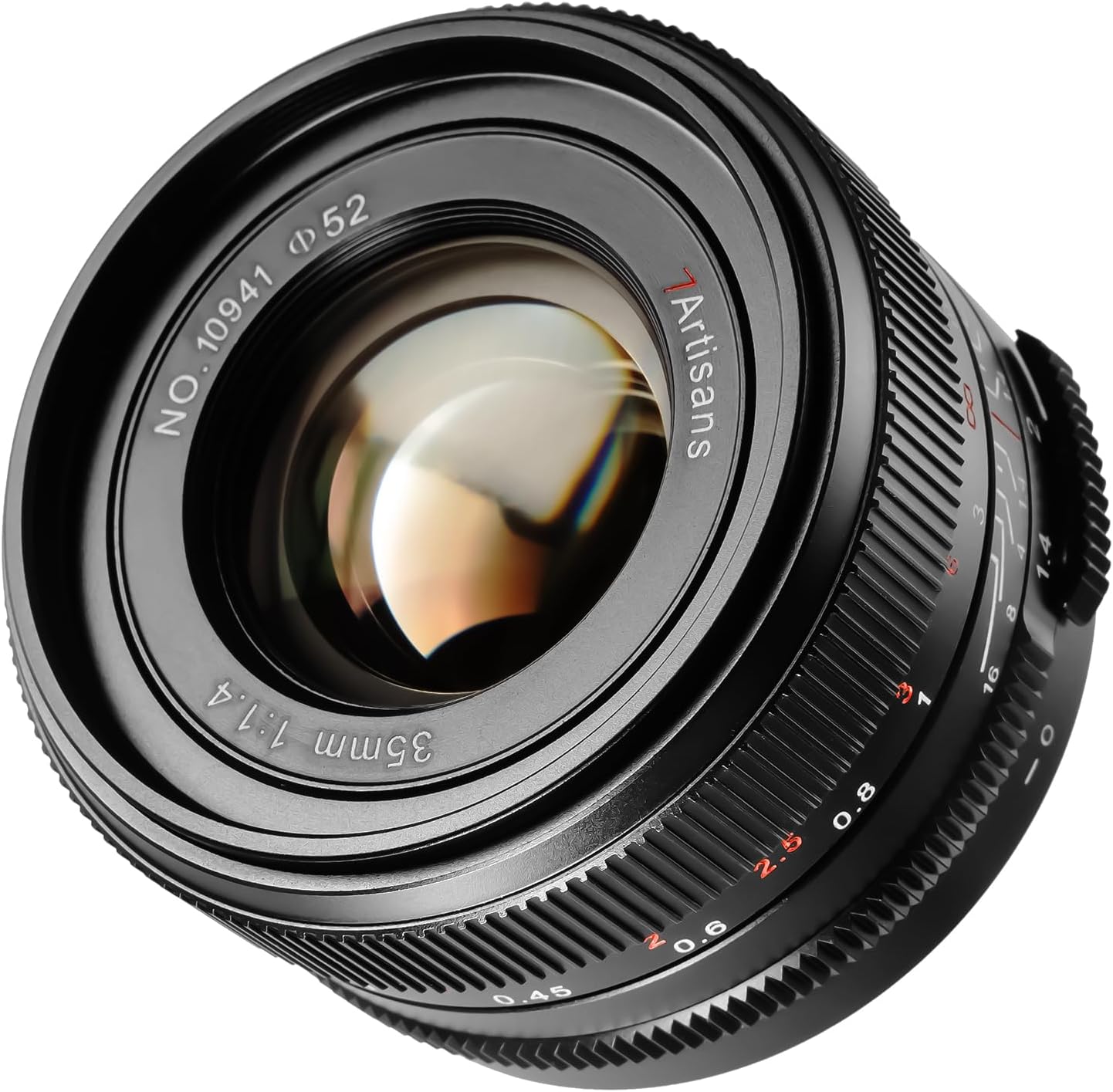 35 mm F1.4 Mark Ⅲ, Tam Çerçeve Manuel Odaklama Prime Lens Büyük Diyafram Canon RF Montaj Kameraları EOS R RP R5 R6 ile Uyumlu