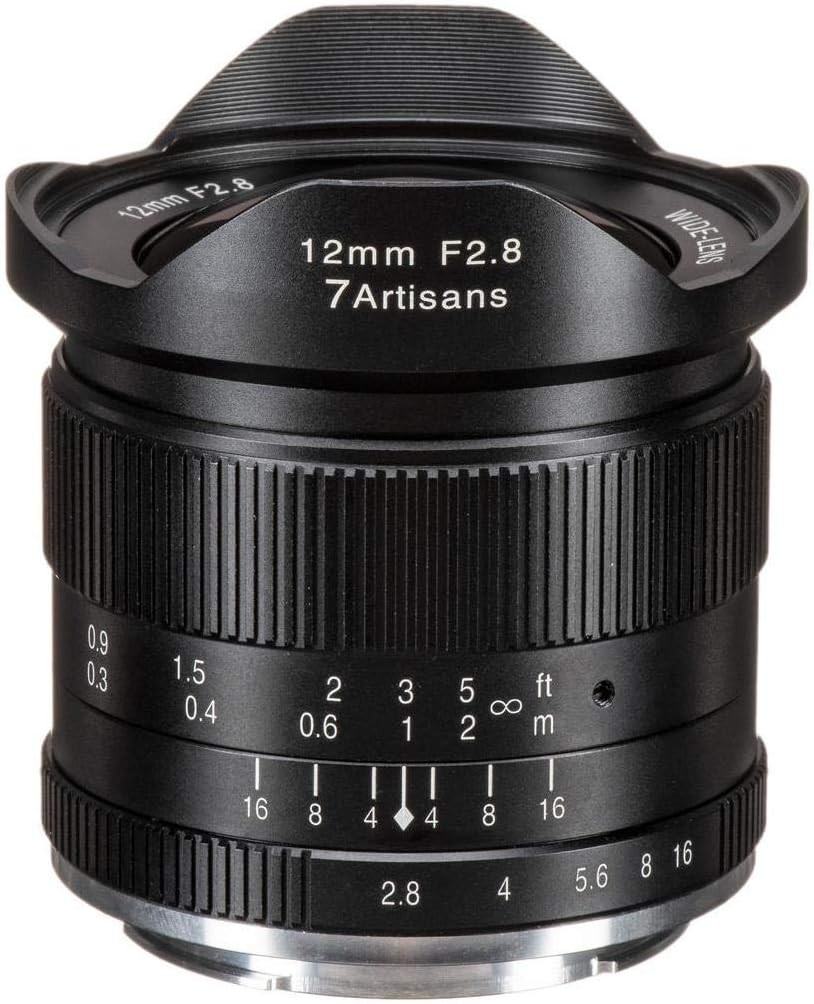 Sony E Mount için fotoelektrik 12mm f/2.8 Lens