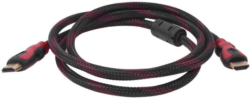 Hdmi Kablo Ip Örgülü Gold Uçlu 1,5 Metre
