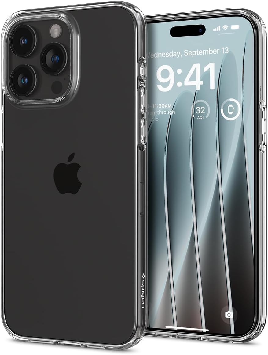 iPhone 15 Pro ile Uyumlu Şeffaf Kılıf Liquid Crystal Clear - ACS06699