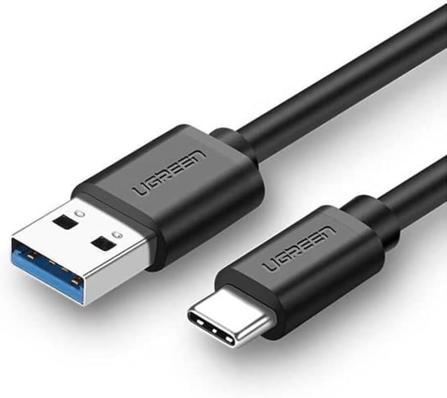 3.0 A USB-A & USB-C, Data ve Şarj Kablosu,1 Metre, Siyah, ACBUGN20882