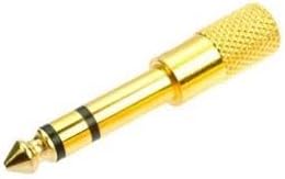 5844 6.3 mm Erkek To 3.5 mm Dişi Çevirici Dönüştürücü Jack Adaptörü
