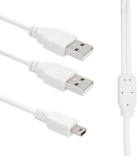 PARCBENY 8861 USB 2XERKEK - MİNİ USB 5 PİN (2.0V) 1.5 METRE V3 KABLO Usb 2 A Erkek -Mini Usb 5Pin kablo