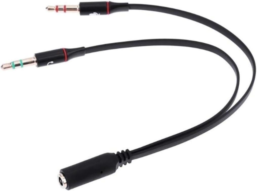 Kulaklık Mikrofon Ayırıcı 3.5mm Çevirici Switch Splitter 4457