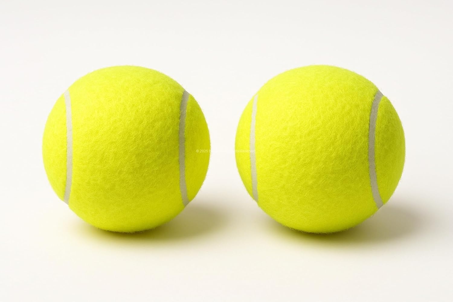 2'li Köpek Oyun Topu 7.5 cm Orta Boy Premium Kalite Tenis Topu, Eğitim ve Oyun Amaçlı, Dayanıklı Evcil Hayvan Oyuncağı, Diş Dostu Tasarım