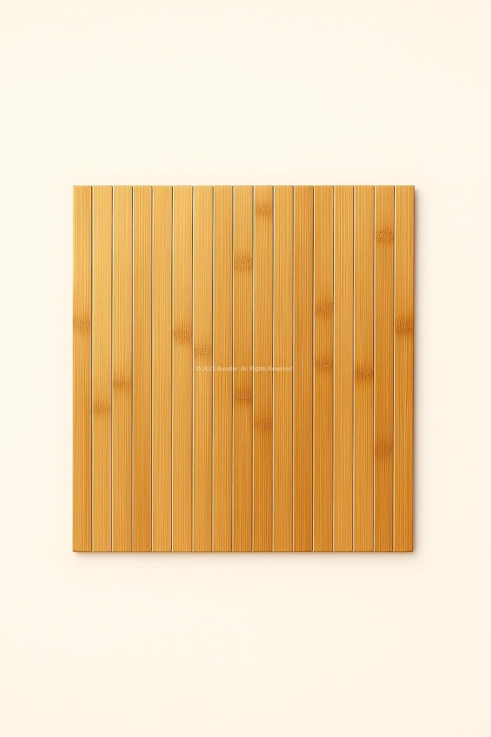 Bambu Katlanabilir Yan Sehpa 40x29 cm, Koltuk ve Kanepe Kenarı Portatif Tepsi, Amerikan Servisi