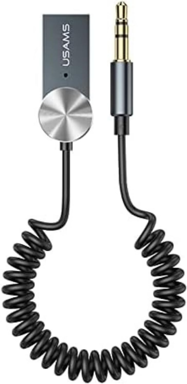 Bluetooth 5.0 Receiver Usb Aux Wireless Araç Kiti Telefon Konuşma Müzik Dinleme Ba01 SJ464LVX