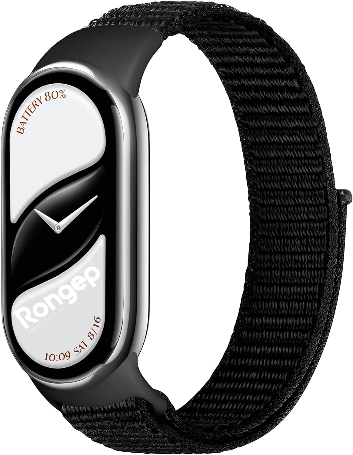 [Sport Loop] Xiaomi Mi Band 10/9/8 ile Uyumlu Kumaş Kordon Yumuşak ve Konforlu Smart Band10 Kordon Dayanıklı Cırt Cırt Tasarım Nefes Alabilen Terletmeyen Mi Band 10 Kordonu