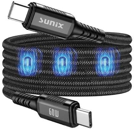 60W Mıknatıslı Usb-C Data ve Şarj Kablosu IP-25