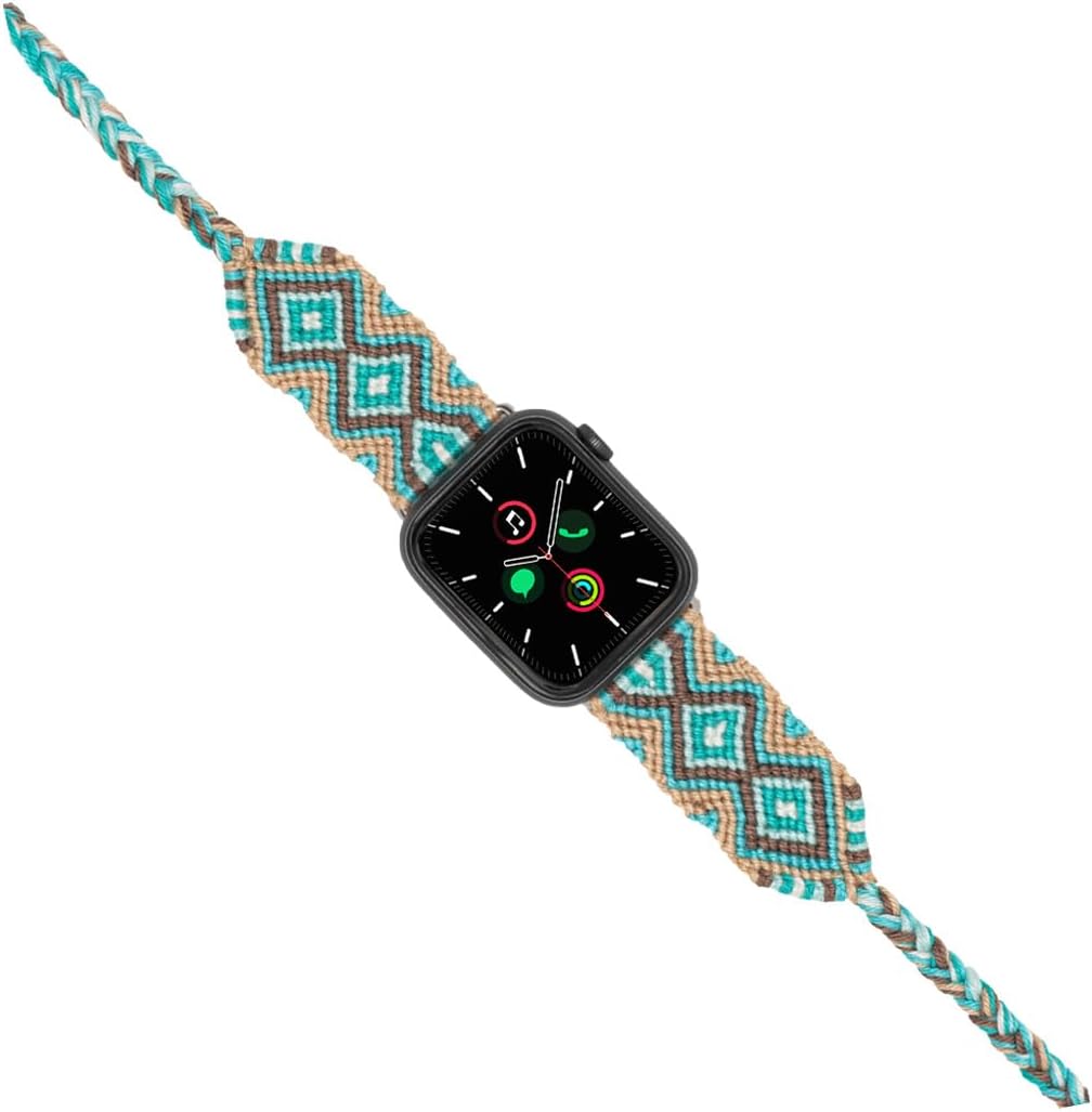 Charm Black 38-40-41 mm Apple Watch Braided Band