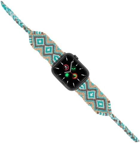 Charm Silver 38-40-41 mm Apple Watch Braided Band