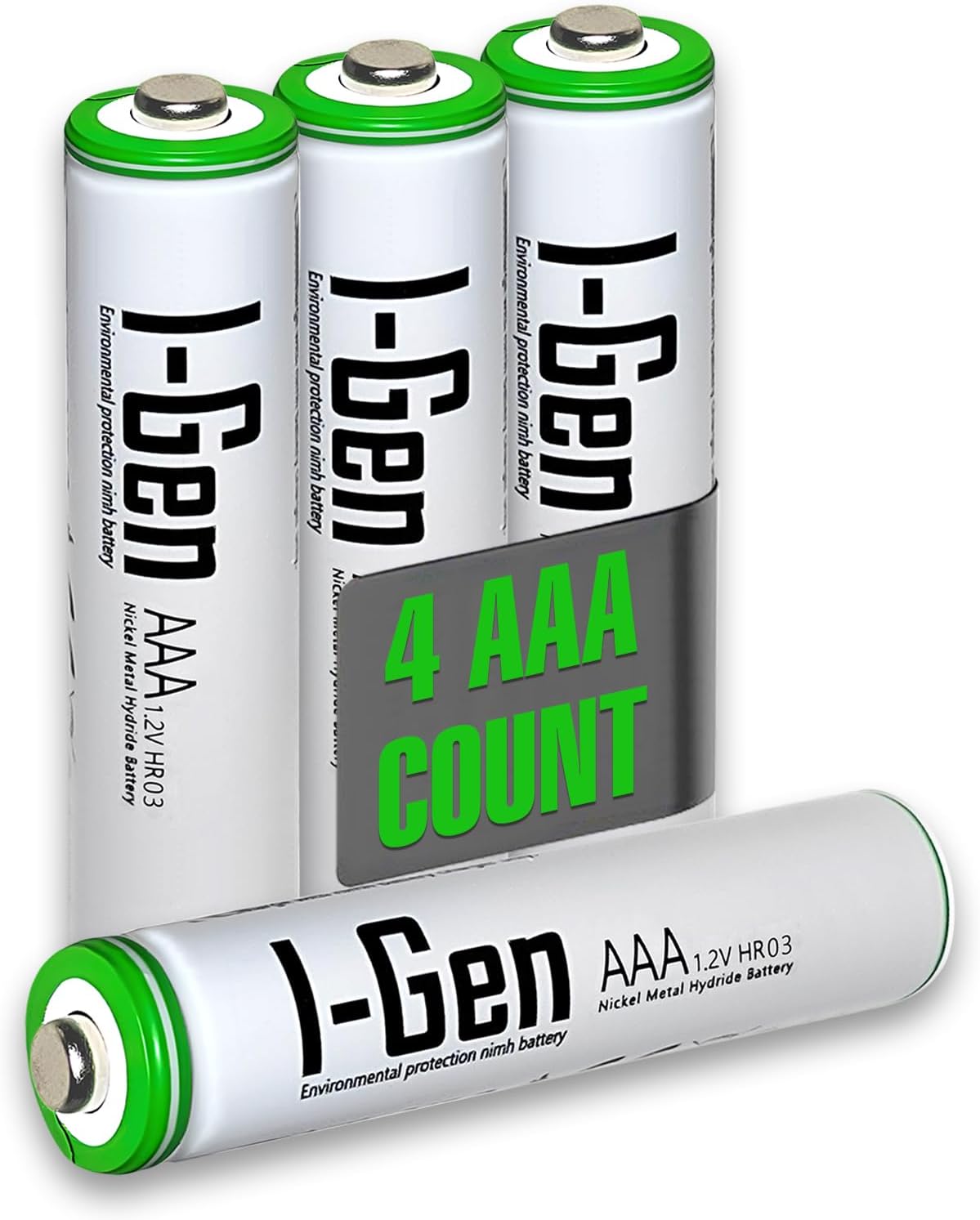 B164 4 Adet AAA 900 mAh Şarj Edilebilir İnce Kalem Pil 1.2V Ni-MH Şarjlı Pil