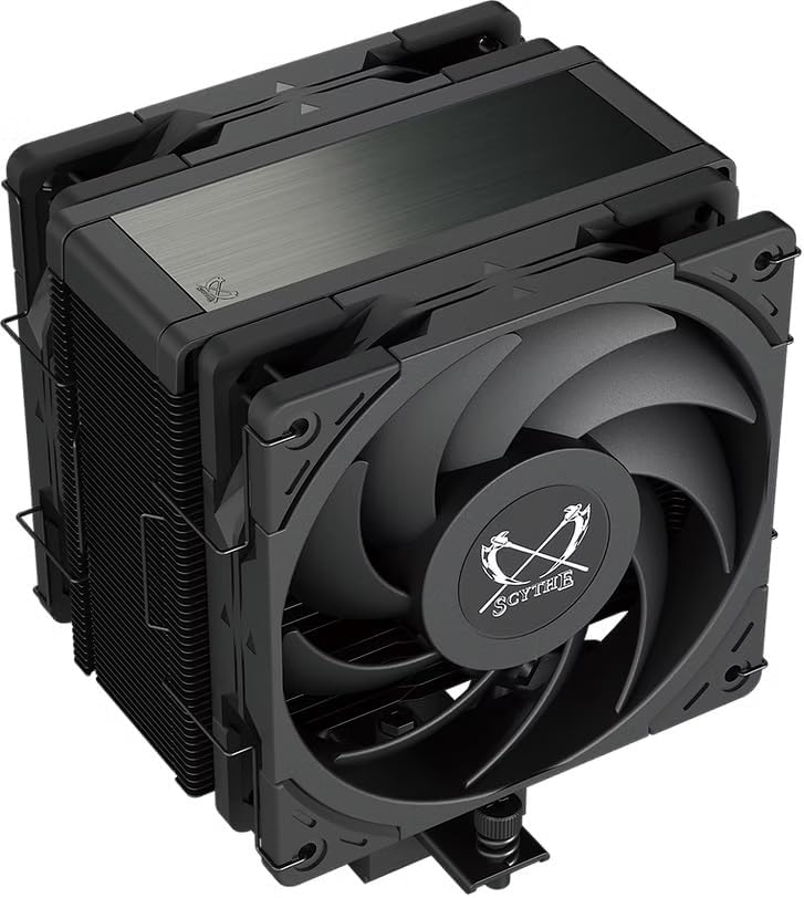 Kotetsu 4 Dual Fan Black Edition CPU Hava Soğutucu, Intel LGA1700, LGA1151, AMD AM5, AM4 Desteği, 120mm, Tek Kule (Kotetsu 4 Dual Fan Black Edition)