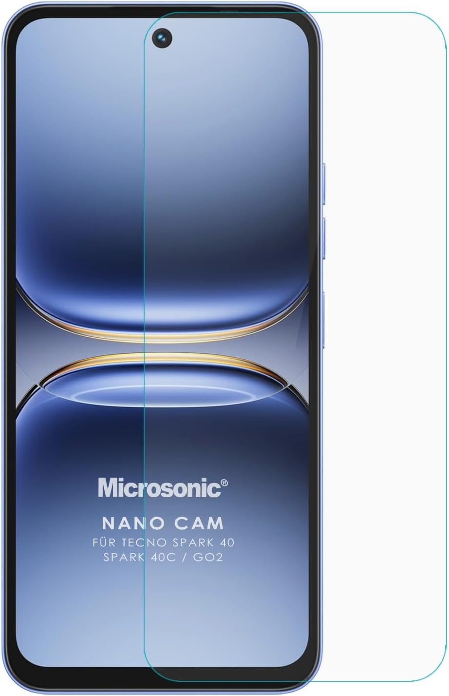 TECNO Spark Go 2 Nano Glass Cam Ekran Koruyucu [Spark Go 2 ile Uyumlu Ekran Koruyucu - Şeffaf]
