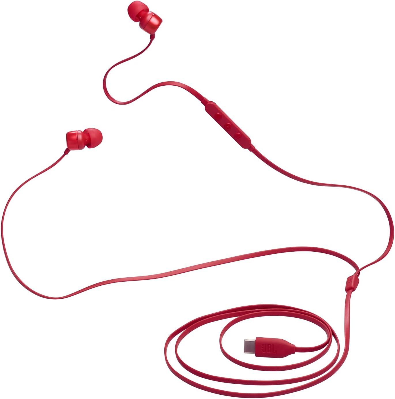 Tune 310C, USB-C Kulakiçi Kulaklık, Kırmızı