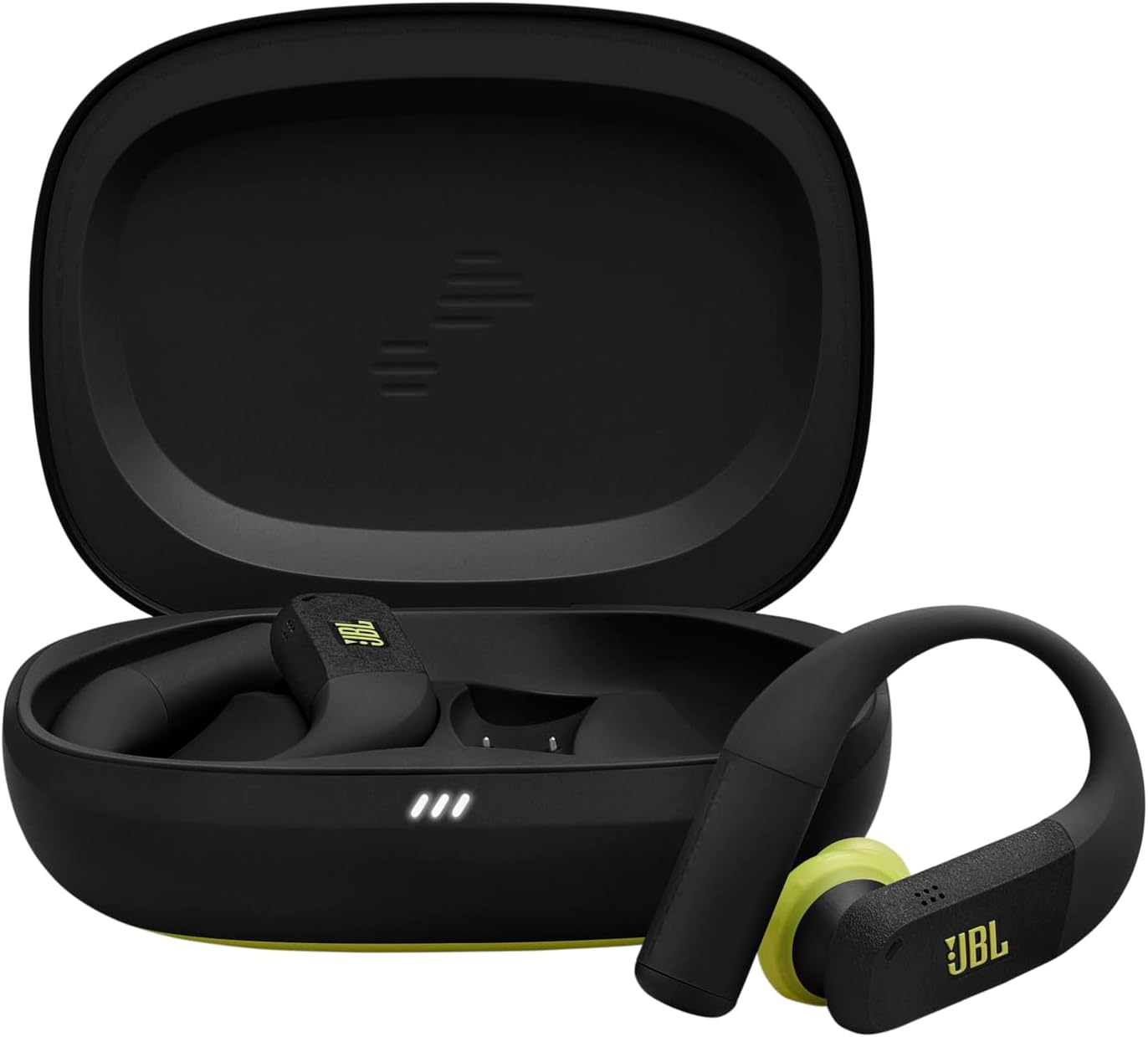 Endurance Peak 4 Gürültü Önleyici Tamamen Kablosuz Kulak İçi Spor Kulaklıklar, Bluetooth, 48h Pil Ömrü, Güvenli Uyum için TwistLock, IP68 Su Geçirmez ve Toz Geçirmez, Pure Bass Sound, Siyah
