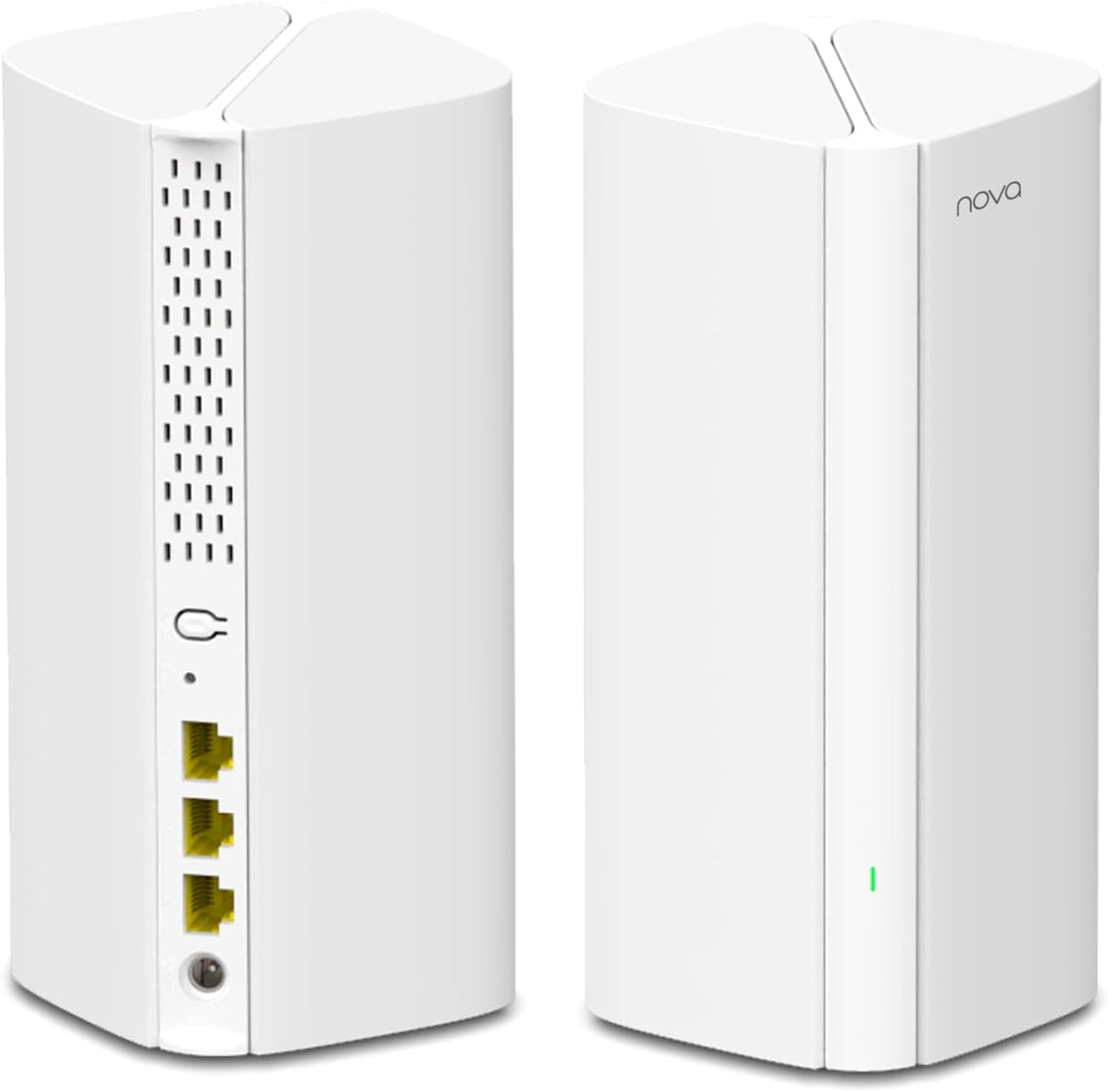 Nova WiFi 6 Mesh AX3000 Nova MX12 (2 Paket) - Tüm Ev WiFi 6 Mesh Sistemi - 460m² WiFi Kapsamı - Kolay Kurulum - WiFi Yönlendirici Tekrarlayıcı Değiştirme