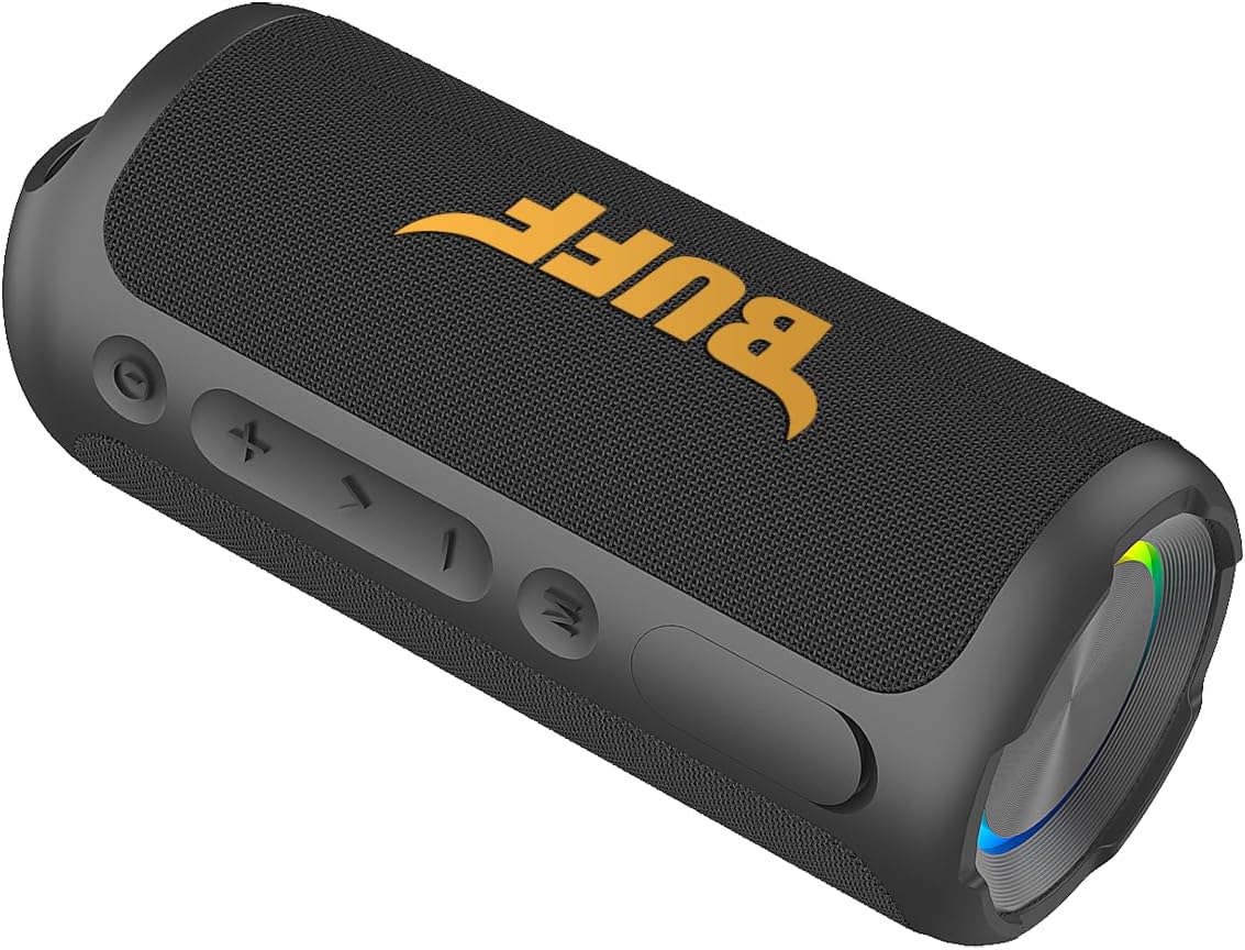 Buff BF22 Taşınabilir IPX7 Su Geçirmez RGB Işıklı Kablosuz Bluetooth Hoparlör