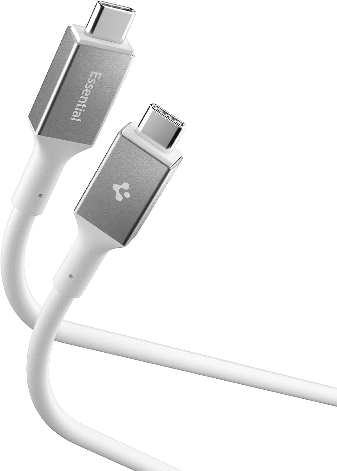 USB-C to USB-C 2 Metre Kablo 100W Güç/PPS 2.0 Super Hızlı Şarj / 5 Gbps (E-Marker Çip) Data Hızı/USB 3.2 Type-C Ekstra Dayanıklı MFI Lisanslı Beyaz - ACA08775