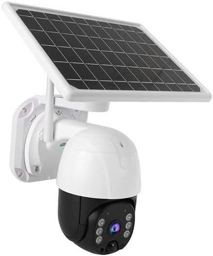 Solar Panelli Su Geçirmez Gece Görüş Destekli Wifi Bağlantılı Güvenlik Kamerası