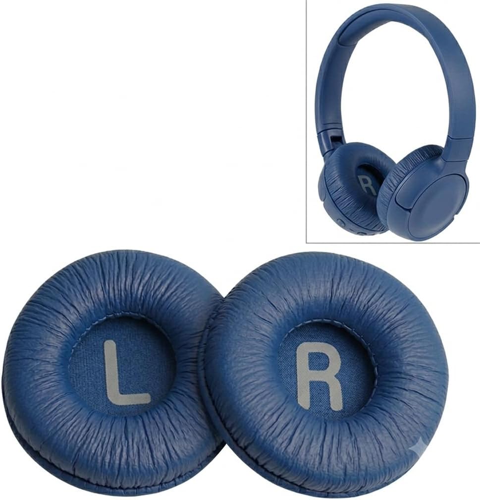 Twistify Jbl Ile Uyumlu Kulaklık Pedi Süngeri -Mavi- T500bt 510bt 520bt T560bt T600bt T450bt T460bt