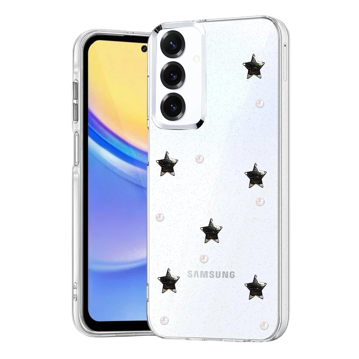 Samsung Galaxy S23 FE Fiyonk Desenli Kapak - Desen 7