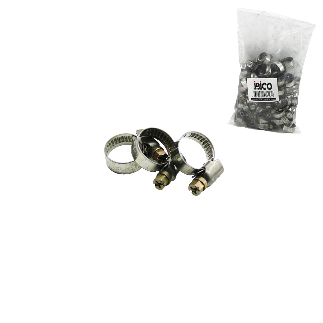 50 Adet 13-19MM Metal Hortum Kelepçe Tork Ayarlı - Ayarlanabilir Klips
