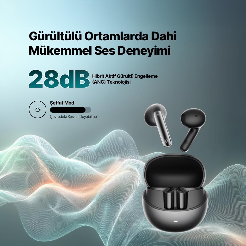 AirBeat Pro Max Gerçek Kablosuz TWS Bluetooth Kulaklık Siyah 2KM162S