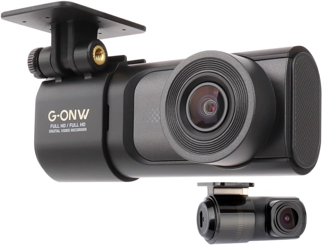 GONW 2ch FullHD HDR Wi-Fi Akıllı Araç Kamerası