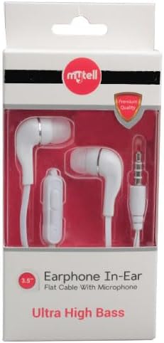 Mytell Kulaklık Mikrofonlu 3,5 mm (Beyaz)