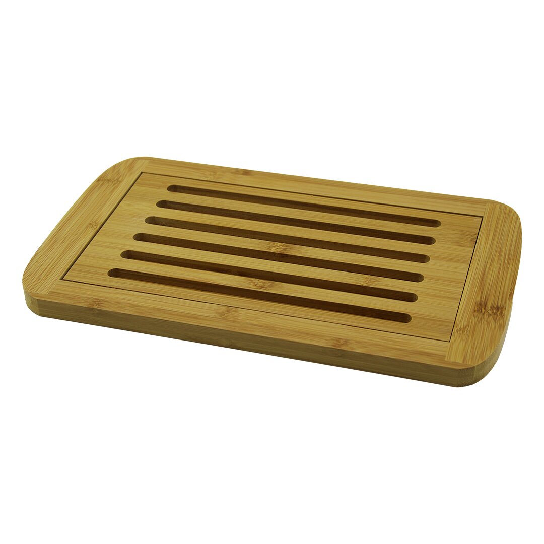 IZGARALI - HAZNELİ AHŞAP BAMBU KESİM PANOSU 21X36CM