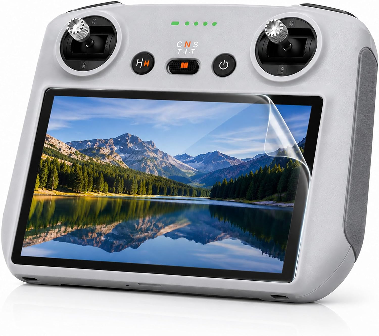 DJI RC/DJI RC 2 ile Uyumlu Nano Ekran Koruyucu, HD Şeffaf, Parmak İzi Önleyici, Çizilme Darbe Korumalı, Hassas Dokunmatik, Kolay Uygulama Ekran Koruma Camı Dron Aksesuar RECİ