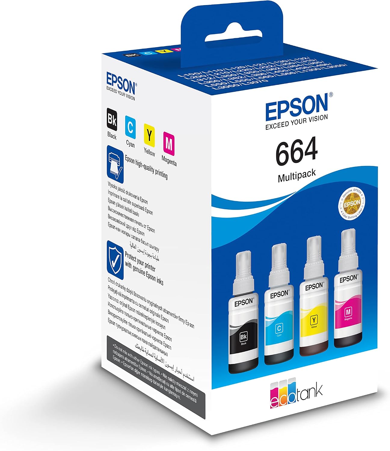 664 4 Renkli Çoklu Paket C13T66464A