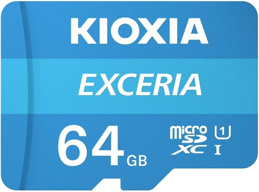EXCERIA 64GB microSDXC Hafıza Kartı – UHS-I U1 C10, 100MB/s Okuma, Full HD