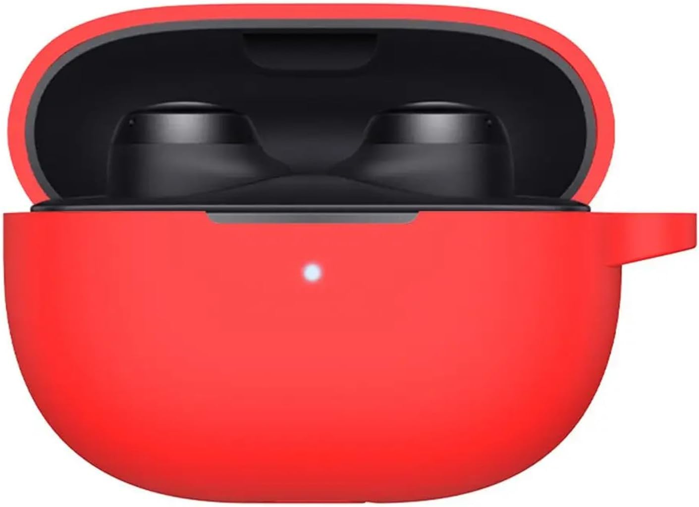 Xiaomi Redmi Buds 3 Lite ile uyumlu Kulaklık Kılıf Darbeye Dayanıklı Silikon Yumuşak Koruyucu Toz ve Kirden Koruyan Redmi Buds 3 Lite ile uyumlu Kulaklık Kılıfı Kırmızı