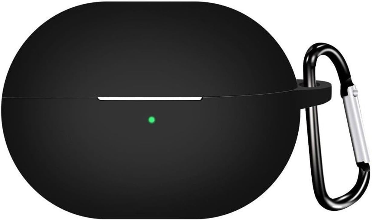 Huawei FreeBuds Pro 3 Kılıf Askılı Mat Silikon Siyah [FreeBuds Pro 3 ile Uyumlu Kılıf - Siyah]