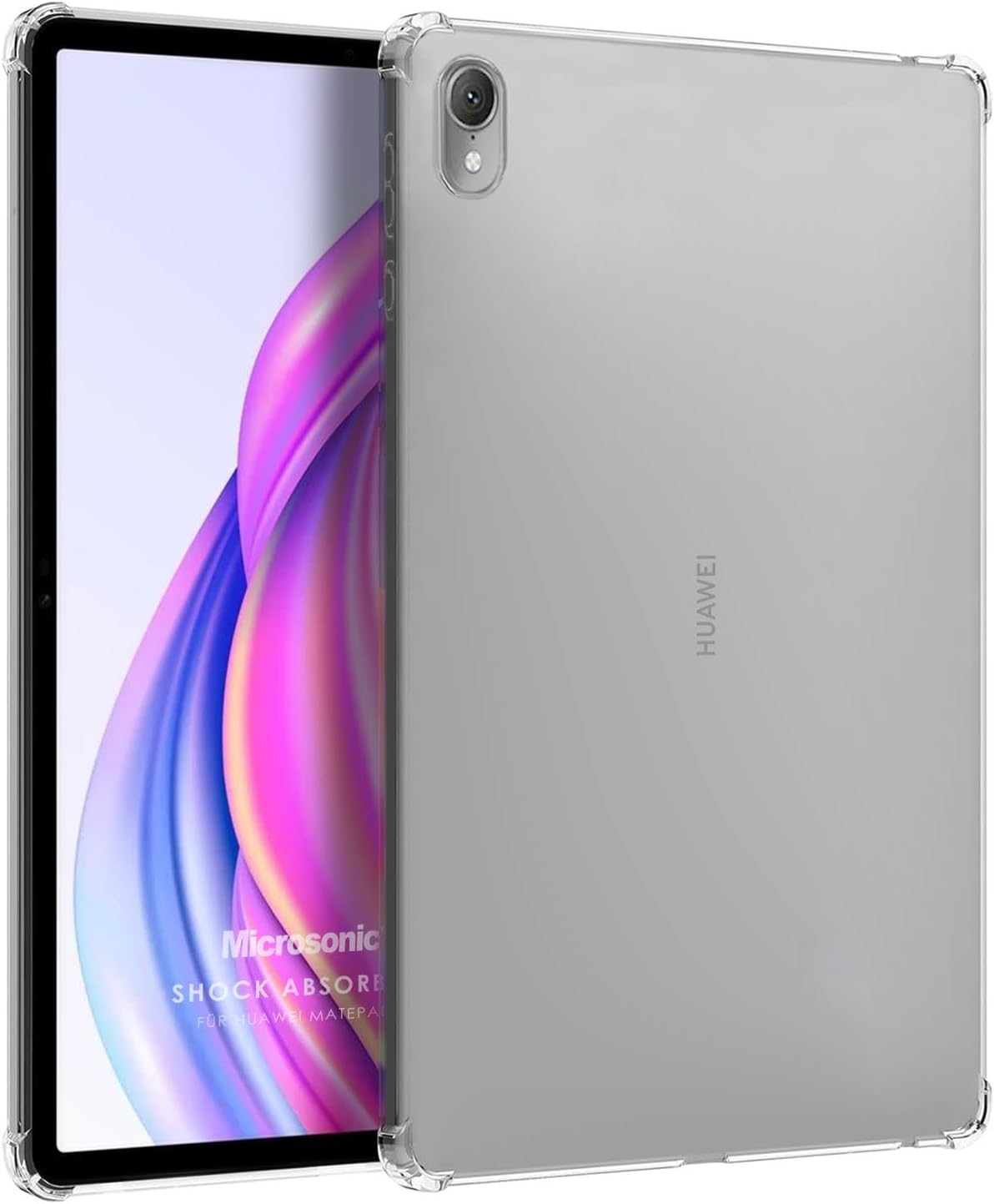 Huawei MatePad Air Kılıf Shock Absorbing Şeffaf [MatePad Air ile Uyumlu Kılıf - Şeffaf]