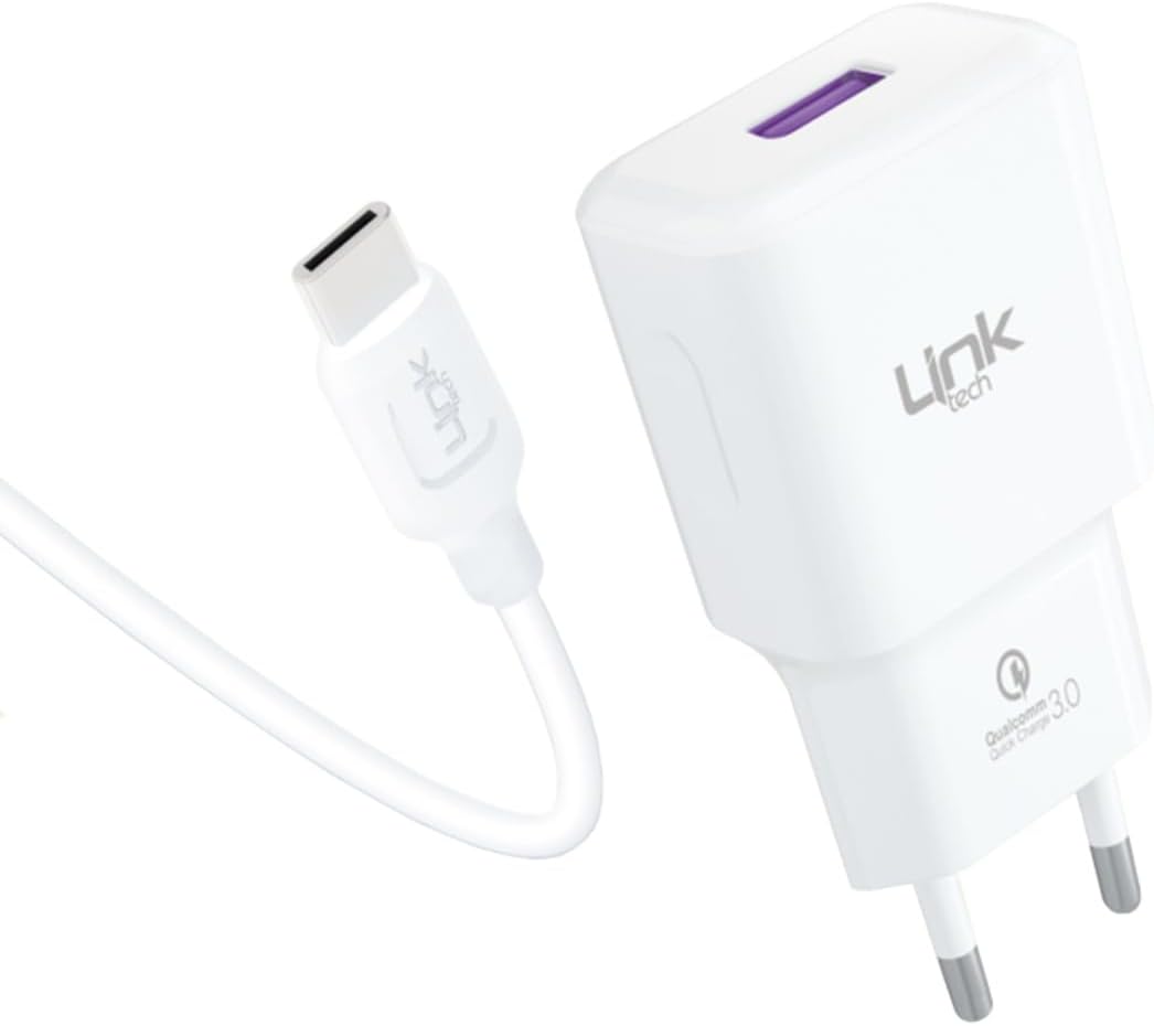 T443e Strong 18W Şarj Aleti ve Type-C USB Kablo Set QC 3.0A