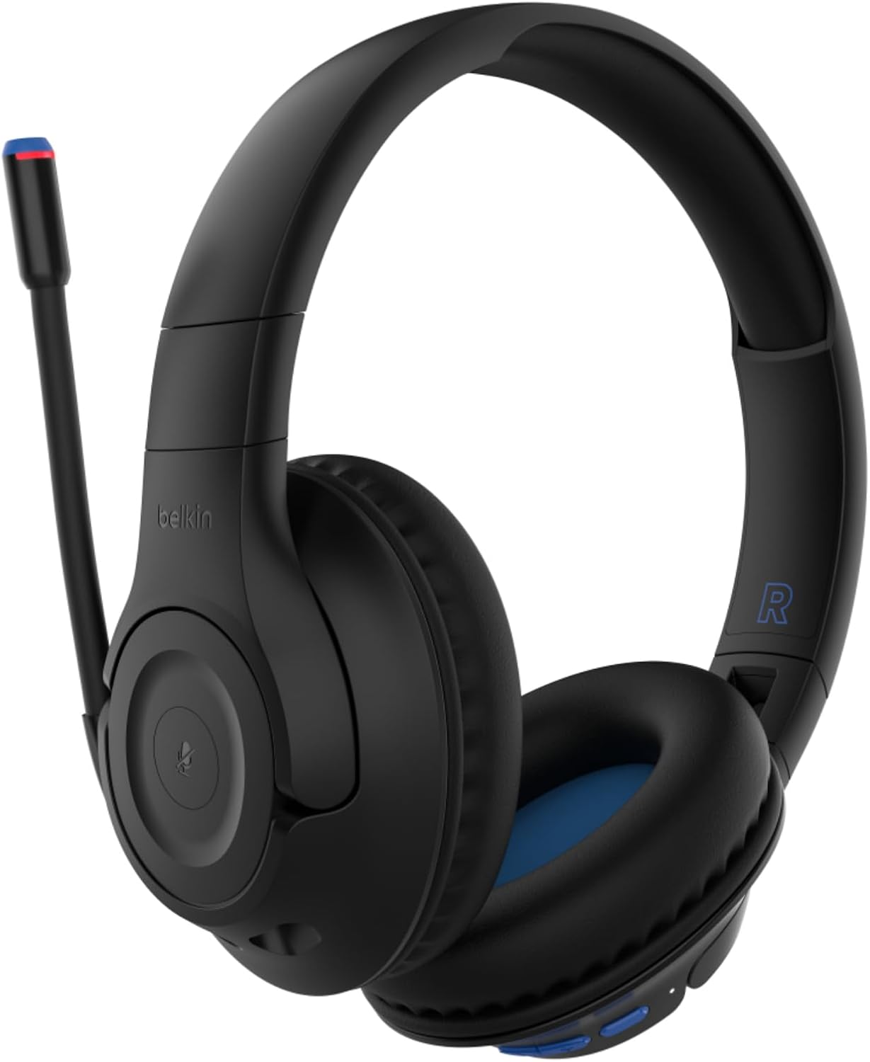 SoundForm Inspire Kablosuz Kulak Üstü Kulaklık Çocuklar İçin, Çevrimiçi Öğrenme ve Dahili Mikrofonla Seyahat - iPhone, iPad, Galaxy ve Daha Fazlasıyla Uyumlu