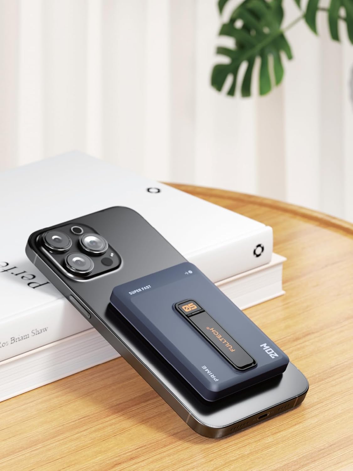 FP38 5000 mAh MagSafe Kablosuz Powerbank | 20W PD Hızlı Şarj | Manyetik Tutucu | USB-C & Çift Çıkış