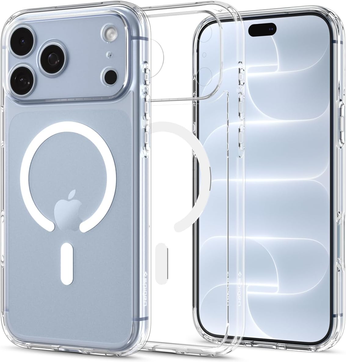 iPhone 18 Pro Max / 17 Pro Max ile Uyumlu Şeffaf MagSafe Kılıf Ultra Hybrid Mag Fit Clear White - ACS10035