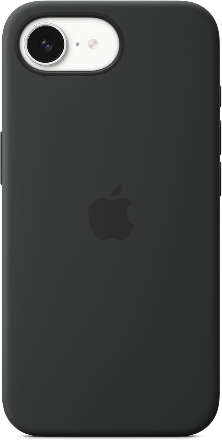 iPhone 16e için Silikon Kılıf – Siyah ​​​​​​​