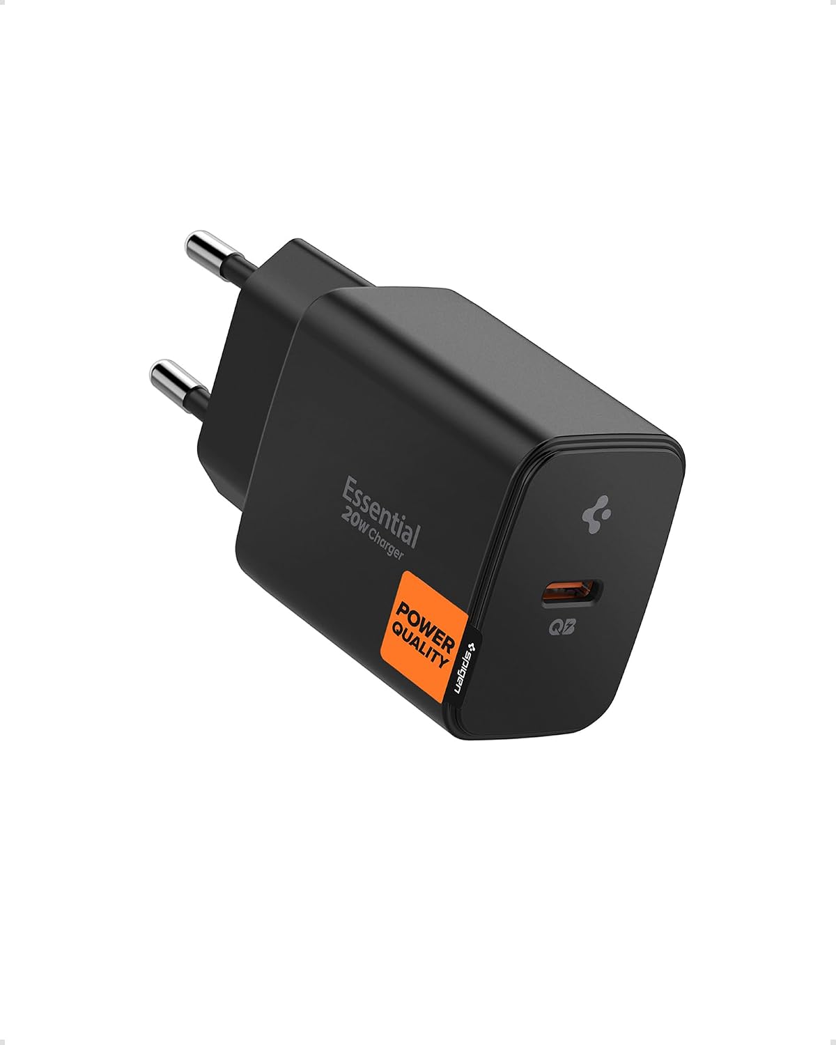 20W USB-C Mini Hızlı Şarj Aleti/Şarj Isısını Düşürür GaN Pro Akım Korumalı Güç Adaptörü iPhone & Android & iPad Type-C EE201 Siyah - ACH09217