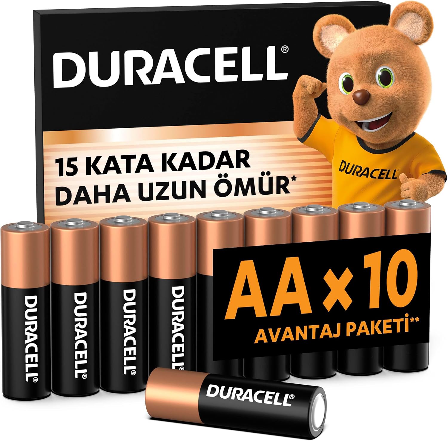 BASIC AA Alkalin Kalem Pil (10'lu Paket) – 1,5V