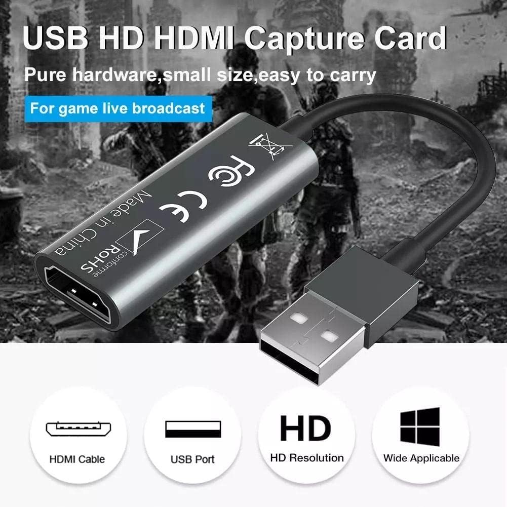 BN03 HDMI 1080P 4K 30Hz Video Capture Görüntü Yakalama Kartı (USB 2.0 Girişli)